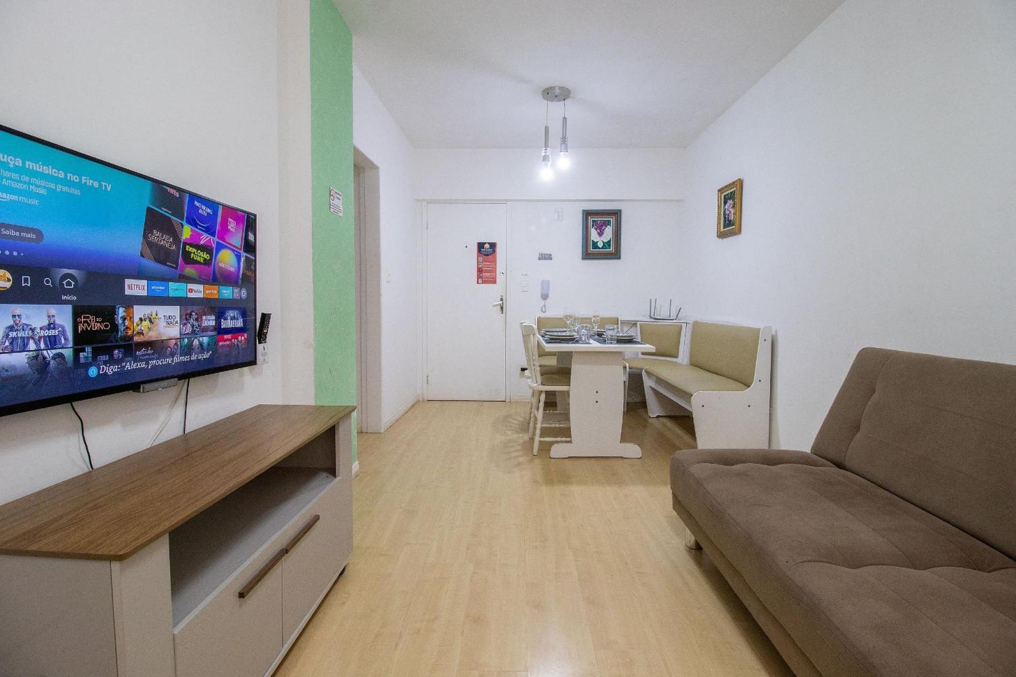Acc43b - 1 Dorm Climatizado, Quadra Mar, Garagem * Balneário Camboriú